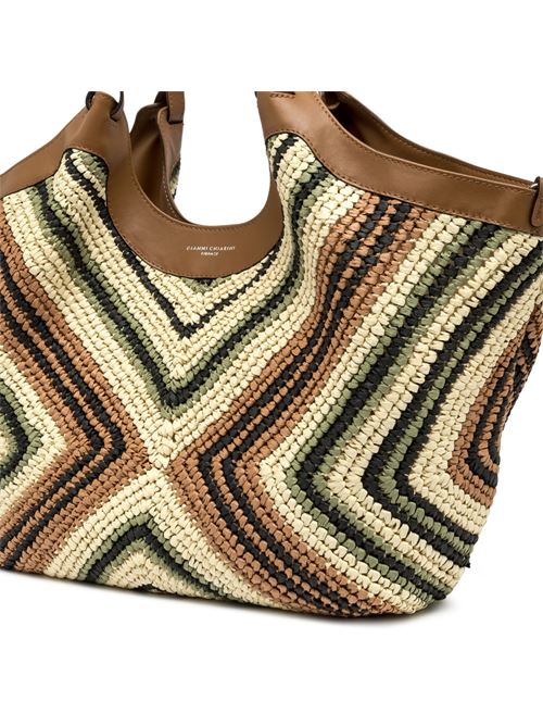 Dua borsa a spalla grande  GIANNI CHIARINI | BS12190DIAMIX14580